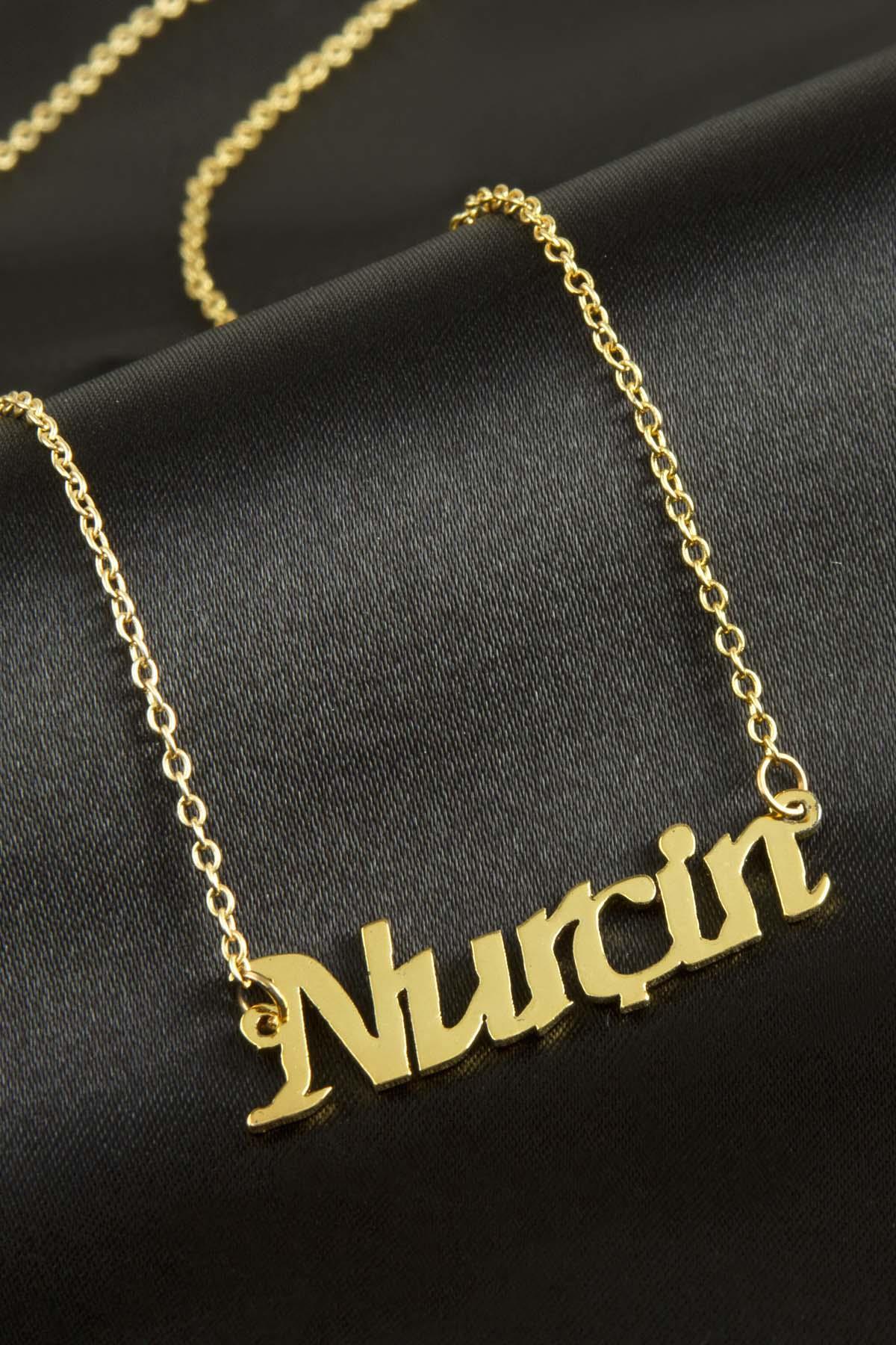 Nurçin isimli kolye (Kişiye Özel)