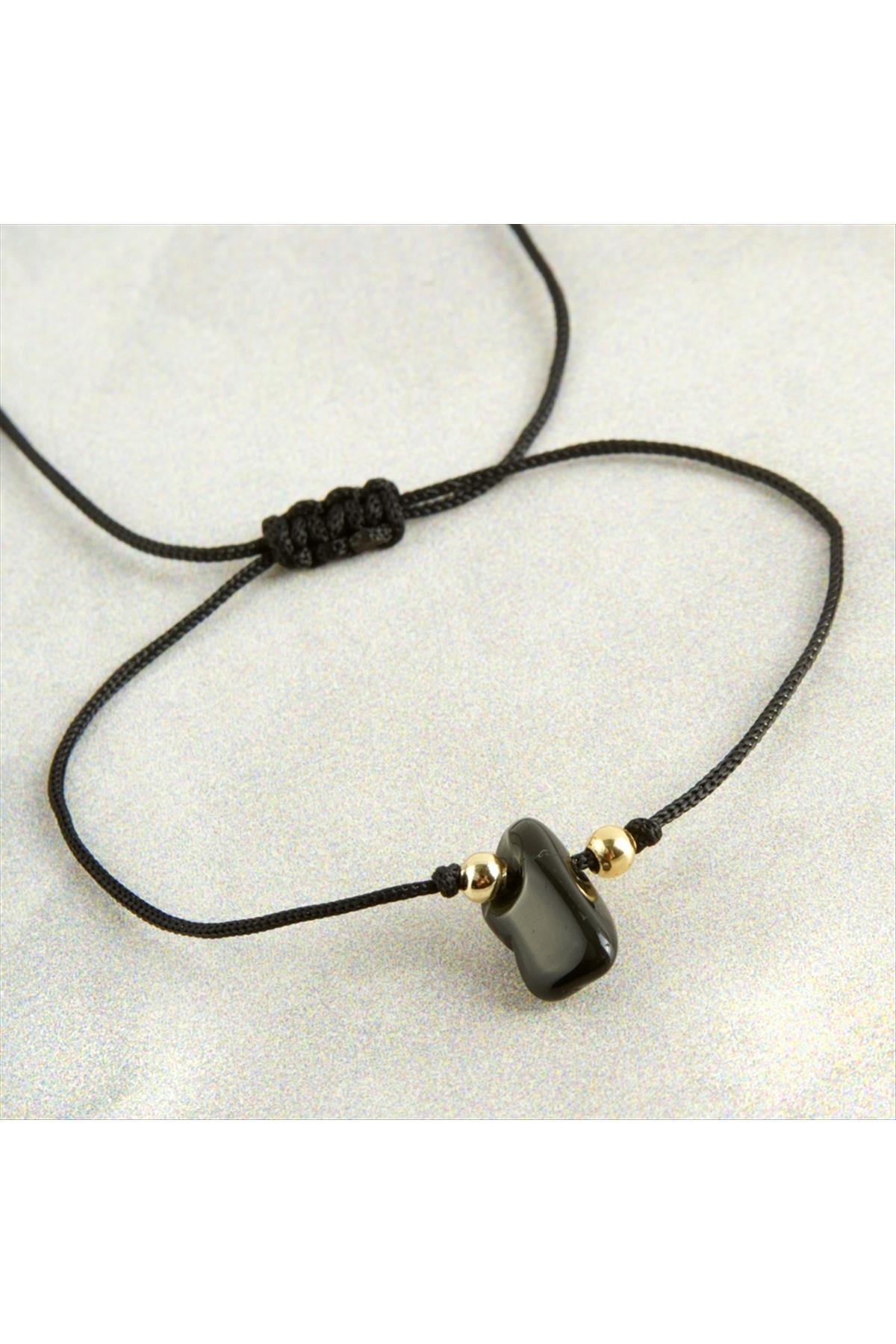 Onix Doğaltaşlı İp Bileklik