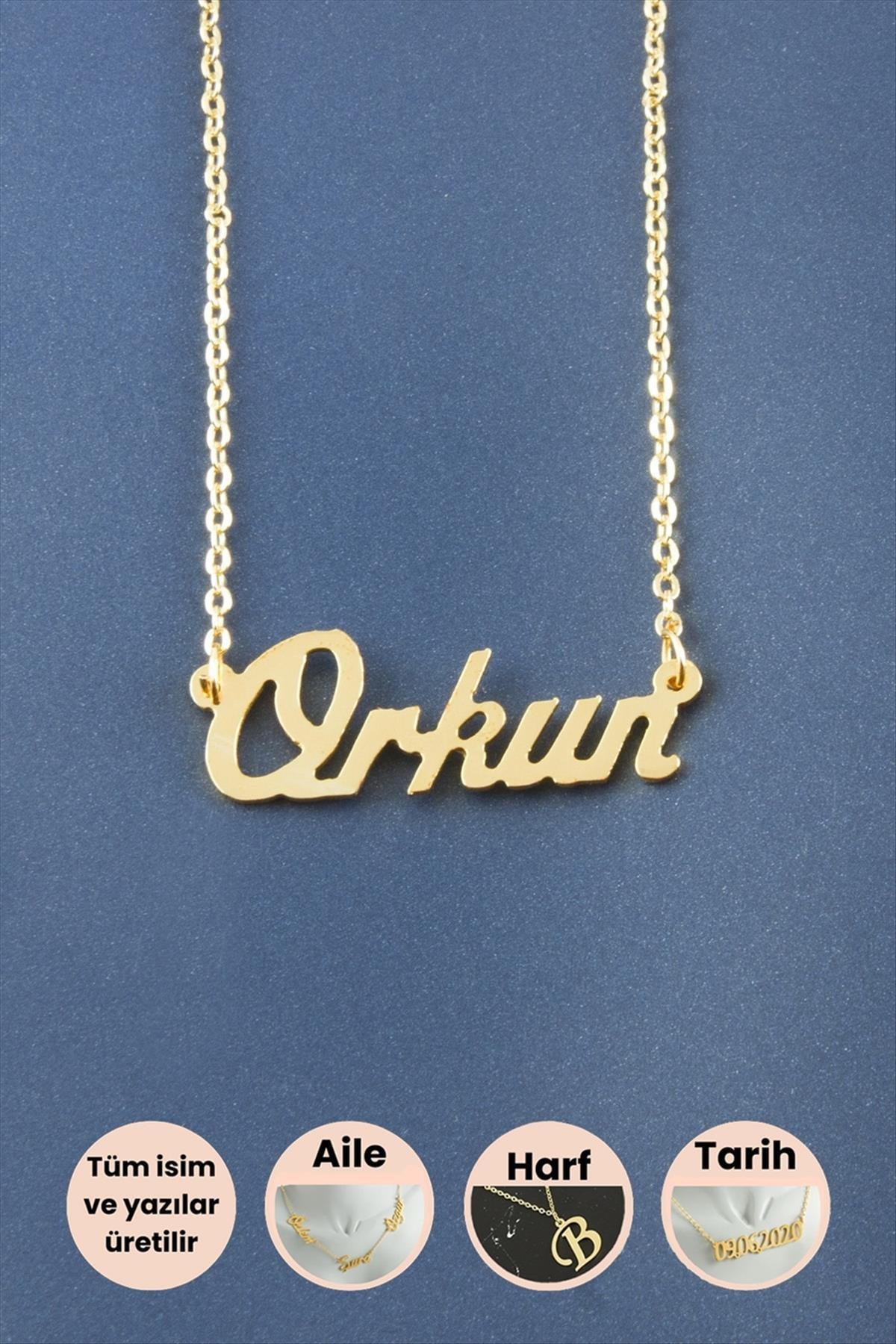 Orkun İsimli Kolye
