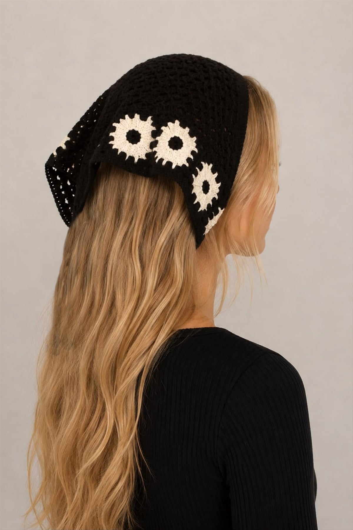 Örme Bohem Bandana