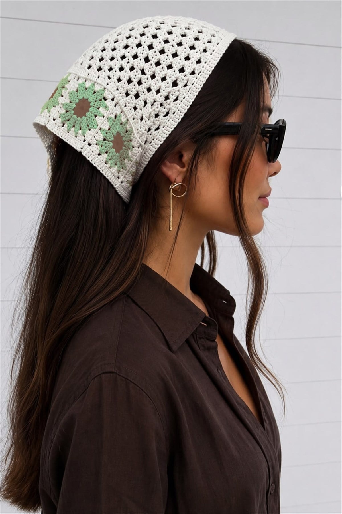 Örme Bohem Bandana