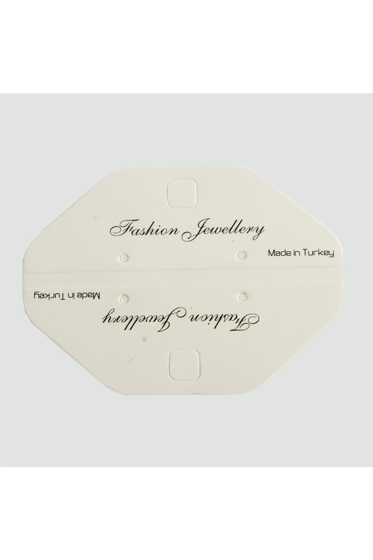 Oval Kolye Kartı Küçük