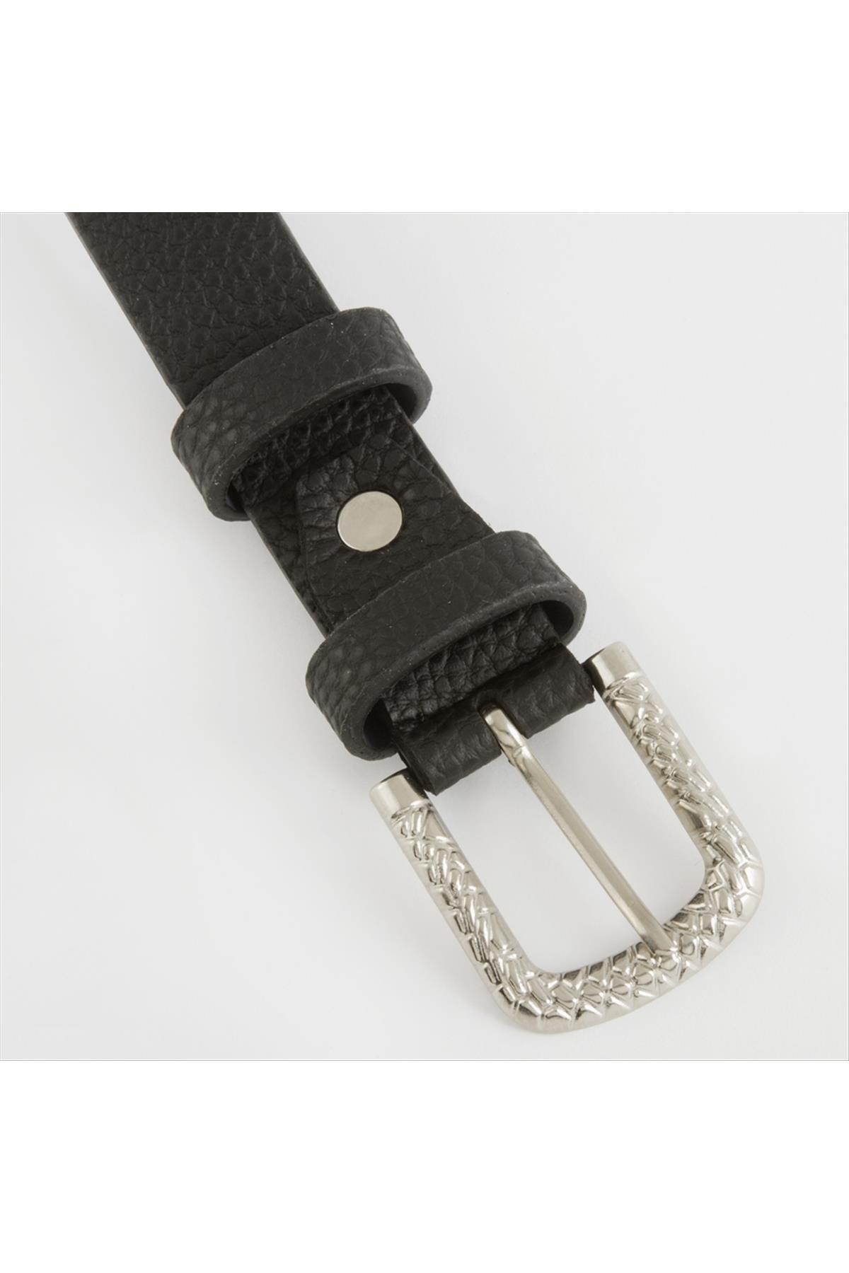 Oval Tokalı Kemer 2,5 cm