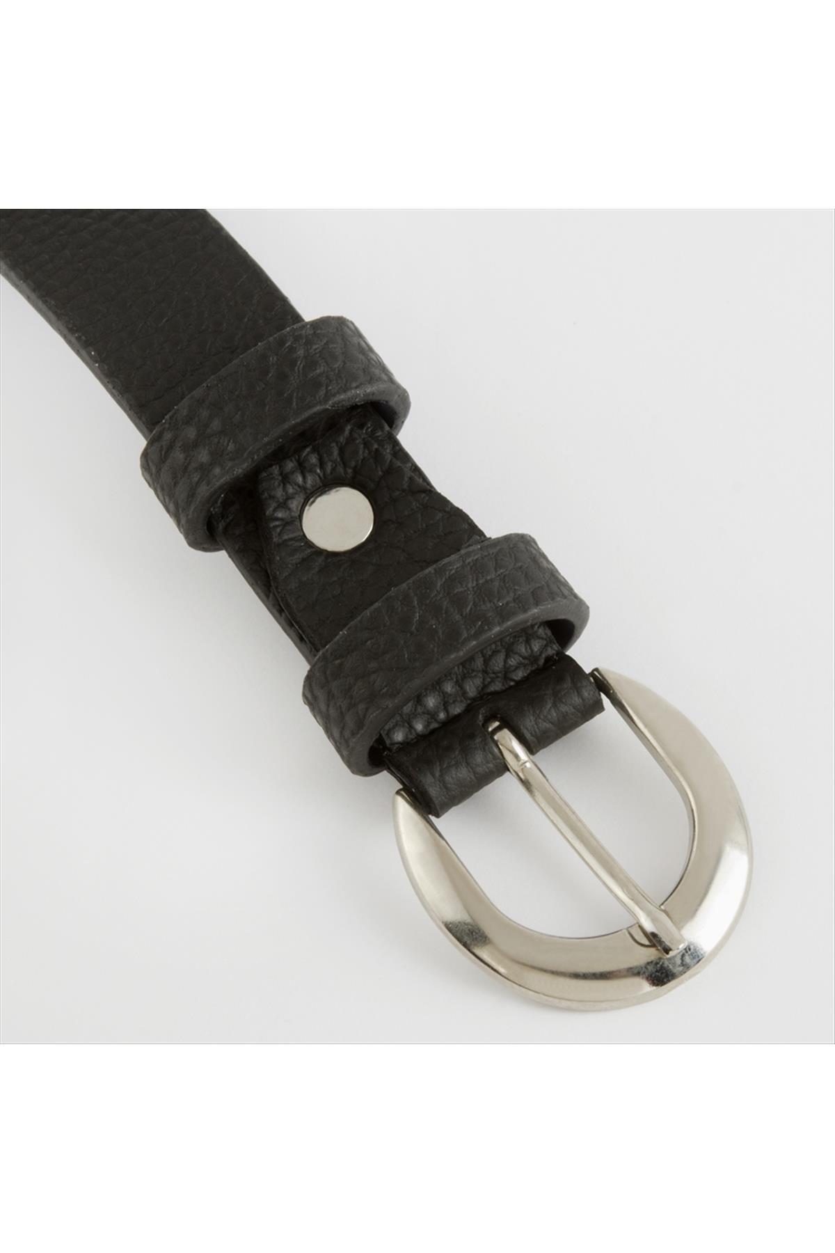 Oval Tokalı Kemer 2,5 cm