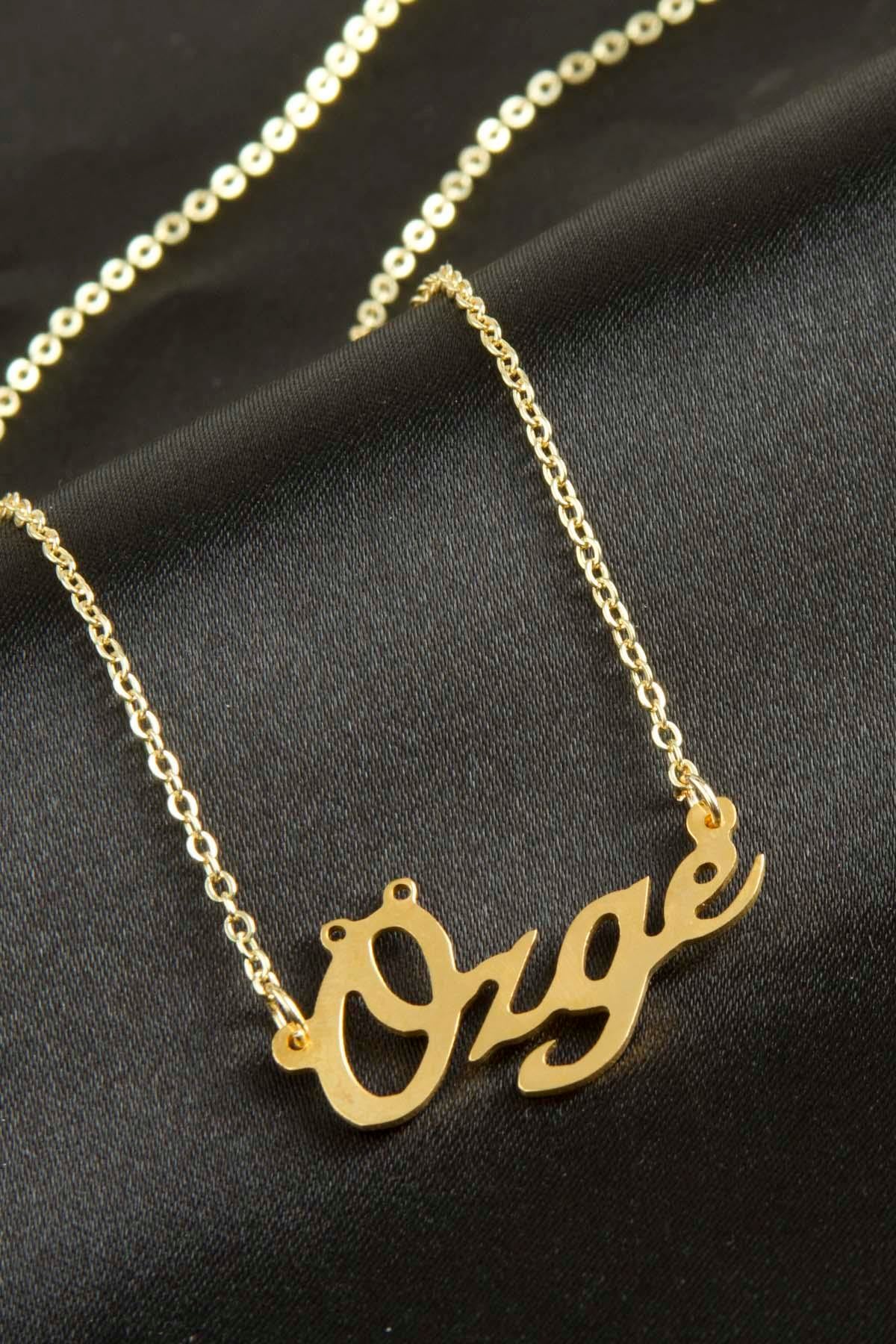 Özge isimli kolye (Kişiye Özel)
