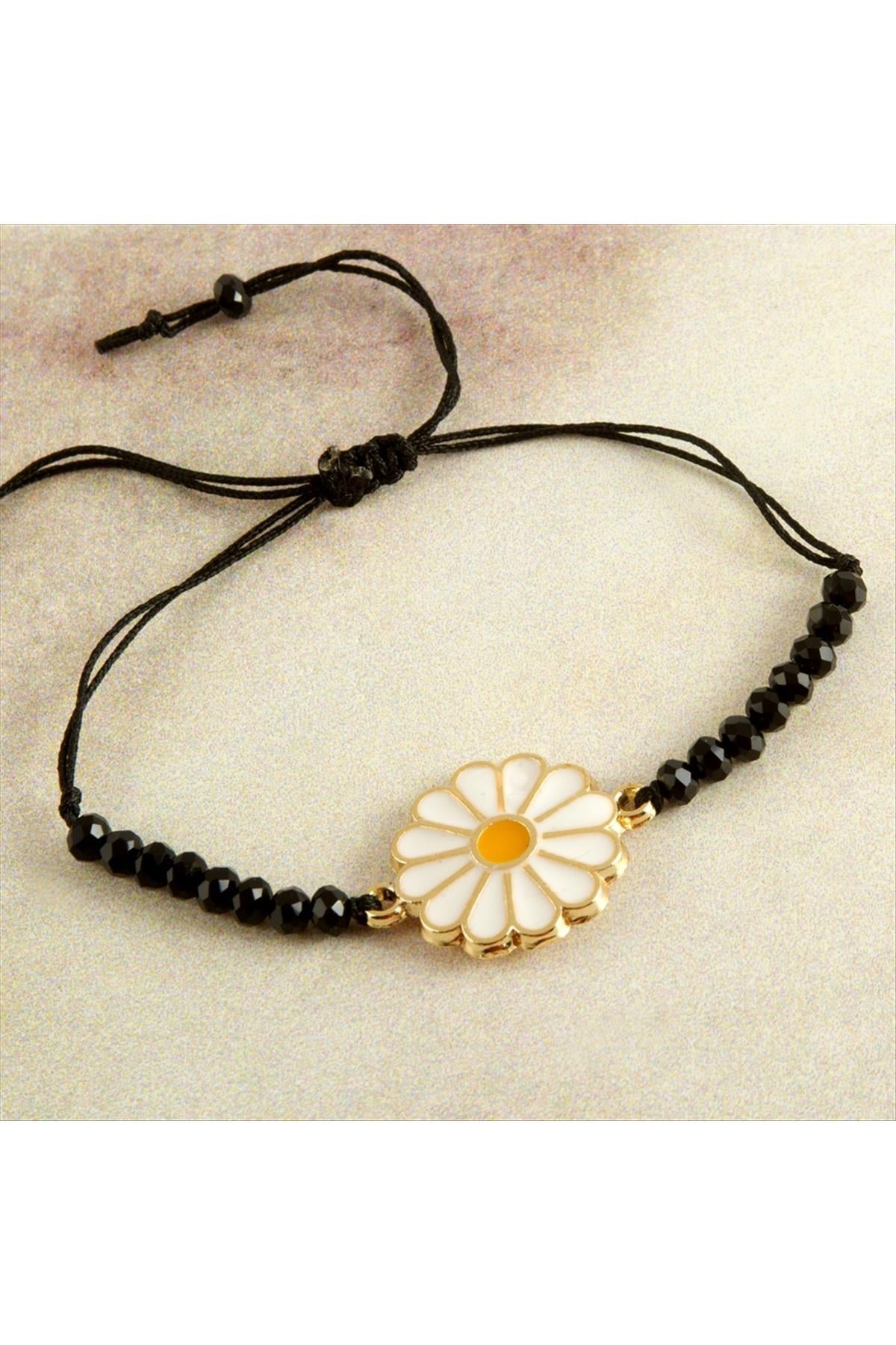 Papatya Kristal Bileklik