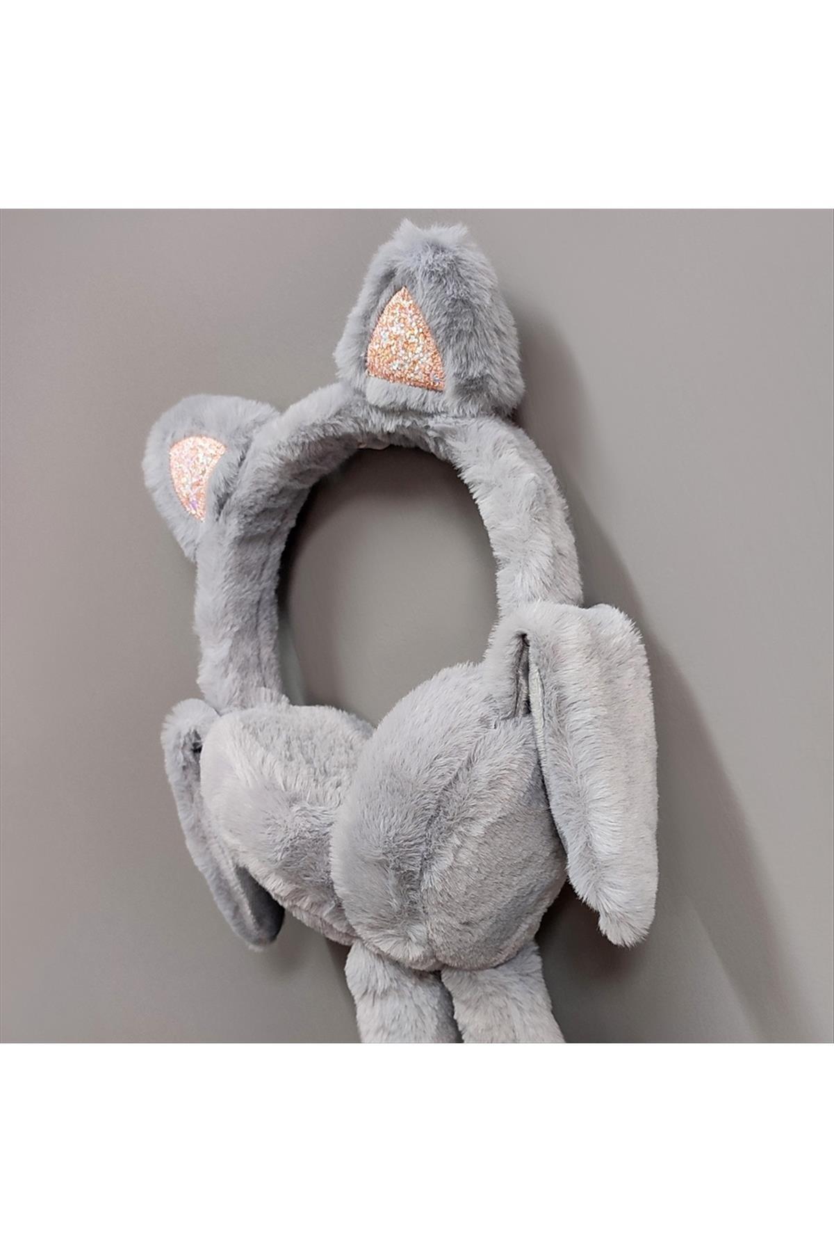 Peluş Hareketli Tavşan Taç