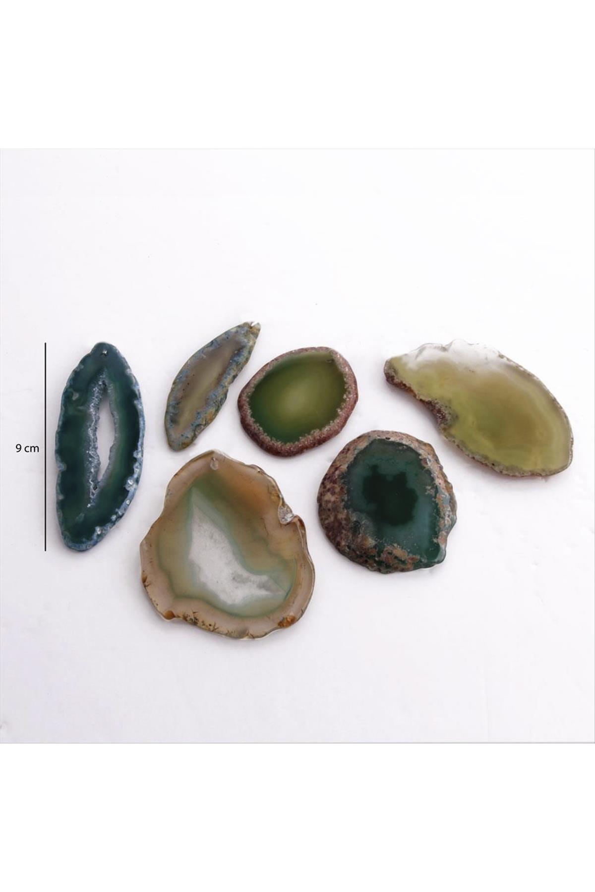 Plaka Akik Kolye Ucu