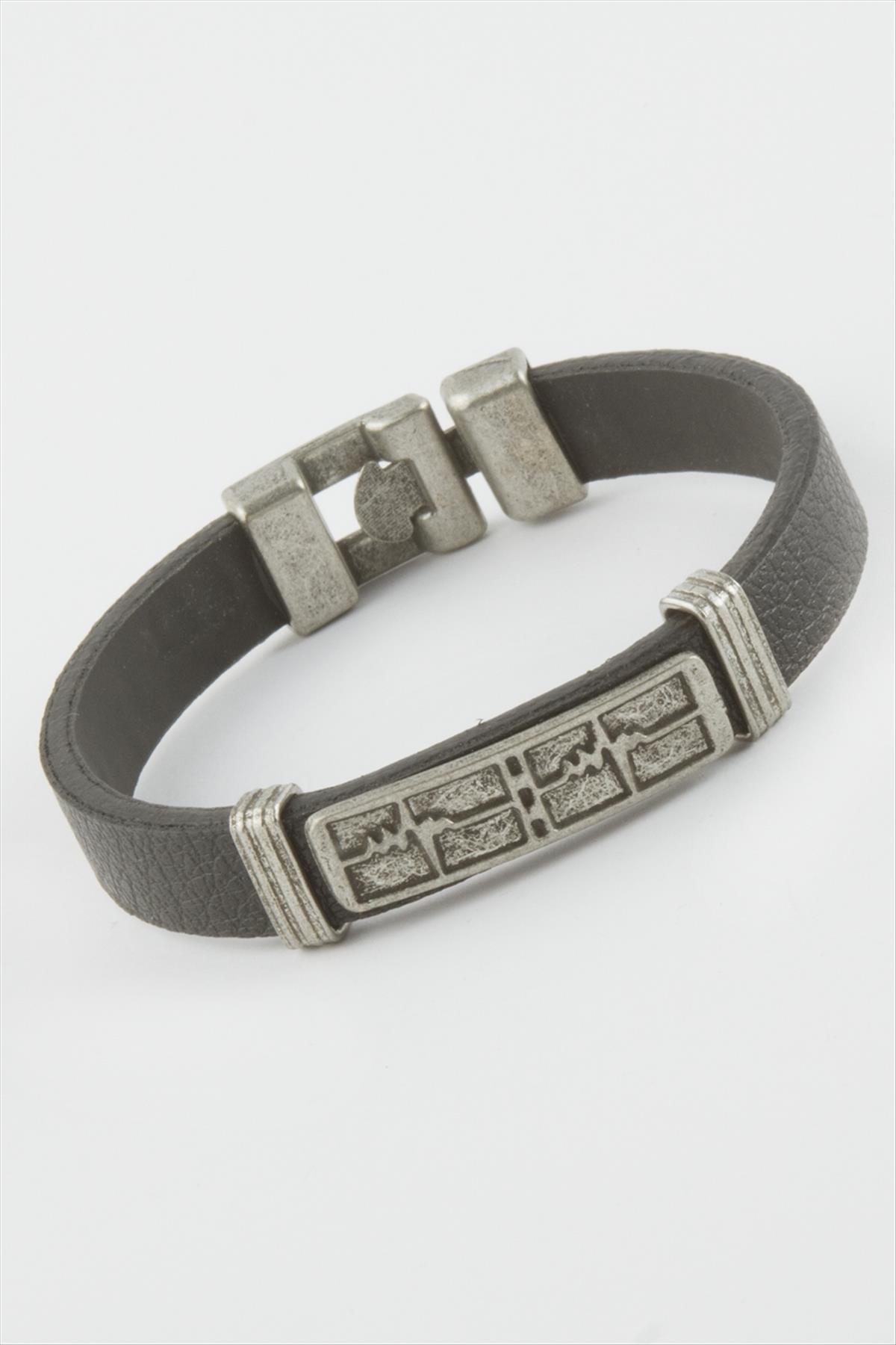 Ritim Suni Deri Bileklik