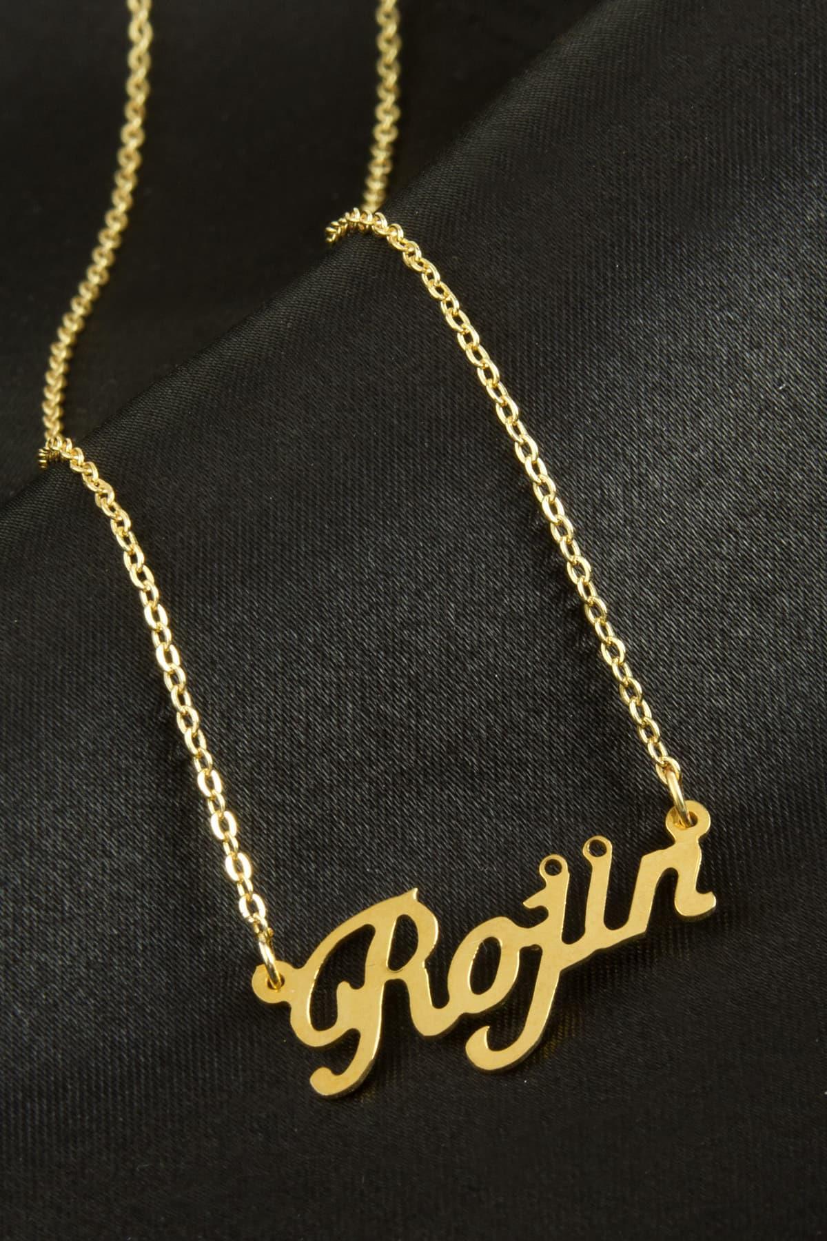 Rojin İsimli Kolye (Kişiye Özel)