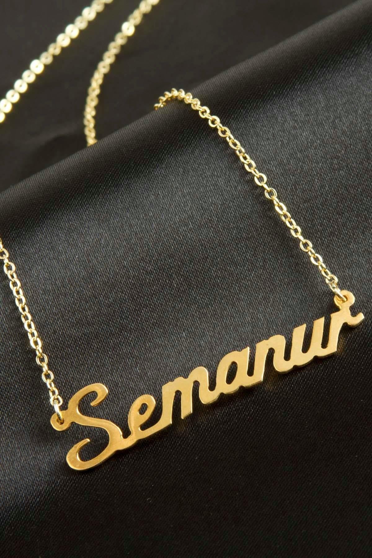Semanur isimli kolye (Kişiye Özel)