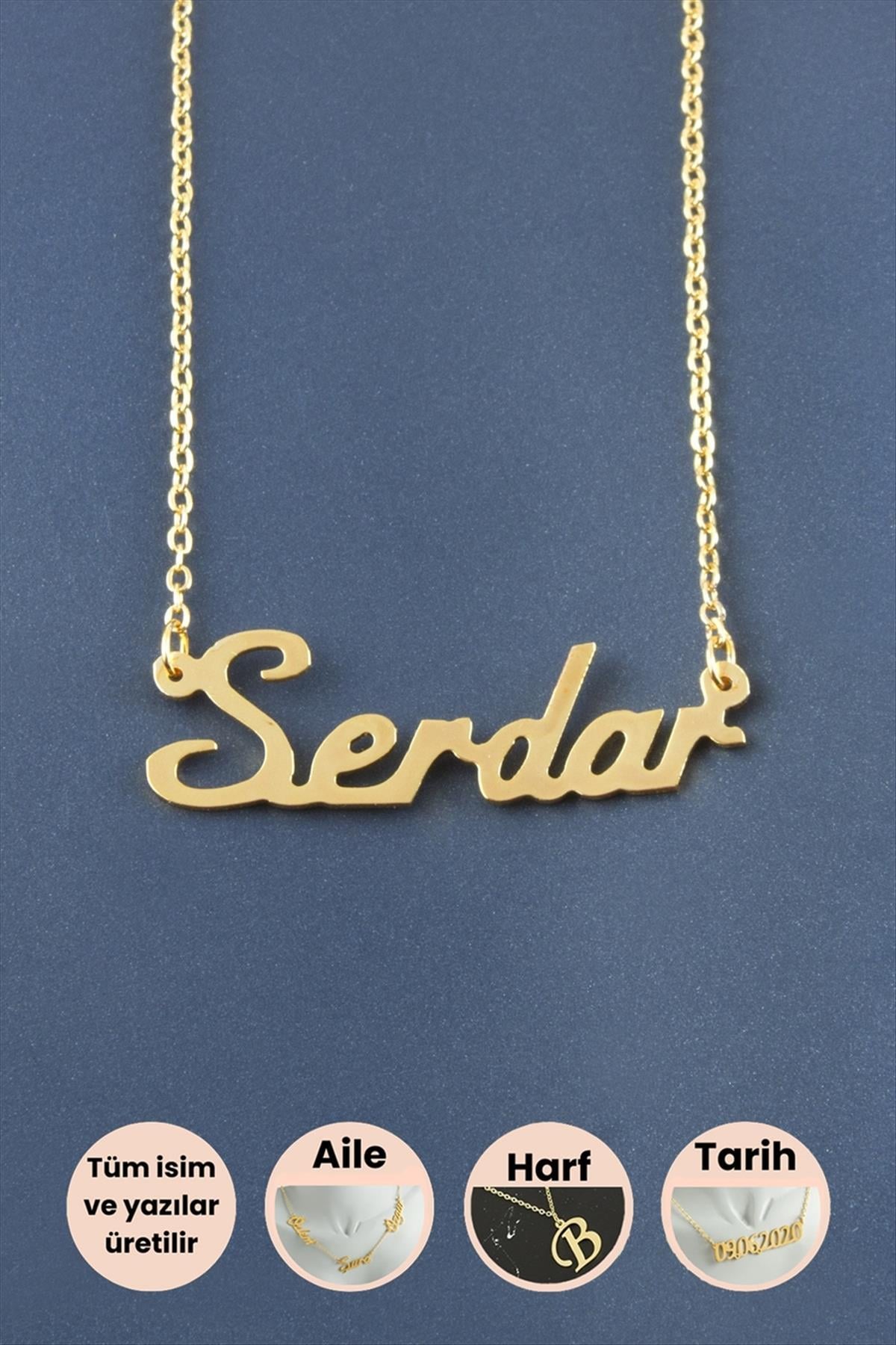 Serdar İsimli Kolye
