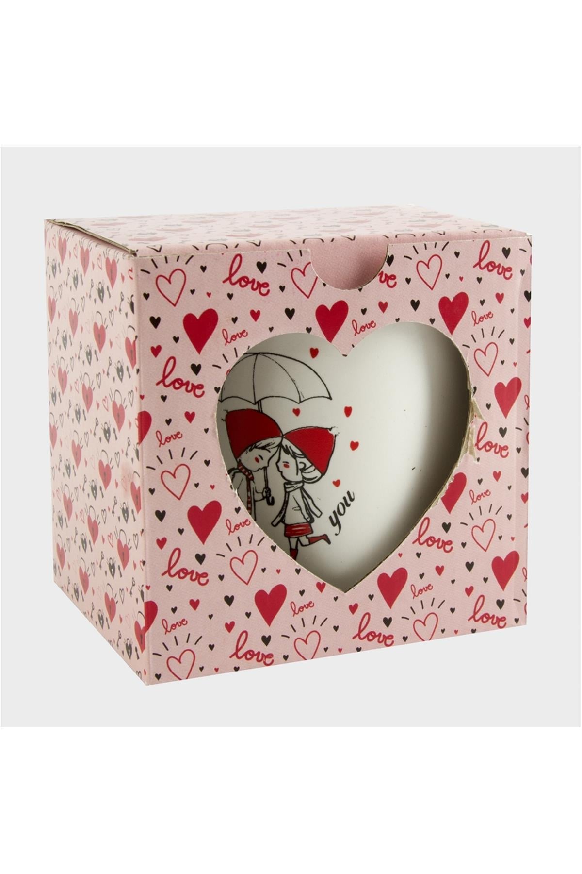 Sevgili Çift Love You Kupa Bardak