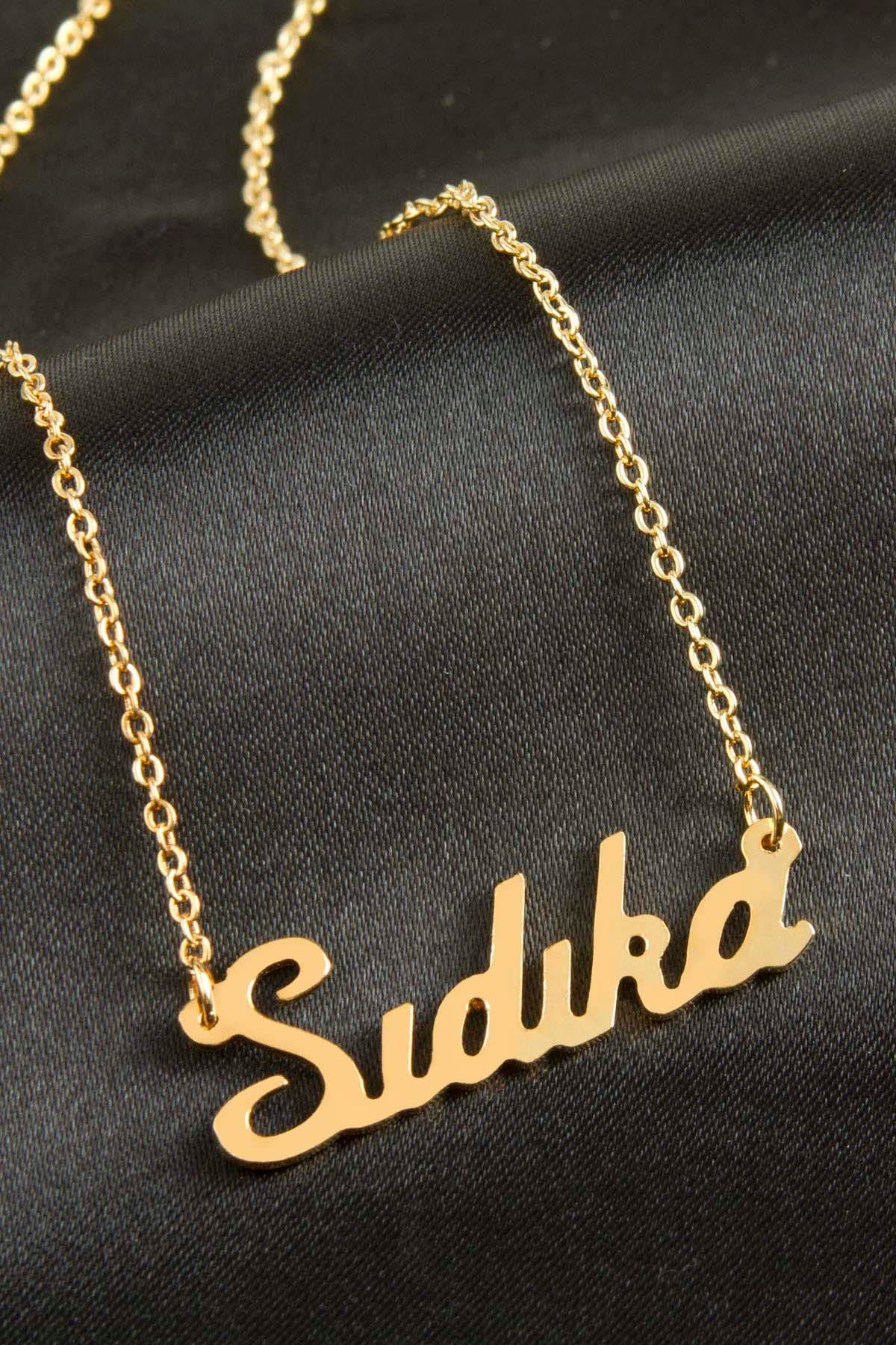 Sıdıka isimli kolye (Kişiye Özel)
