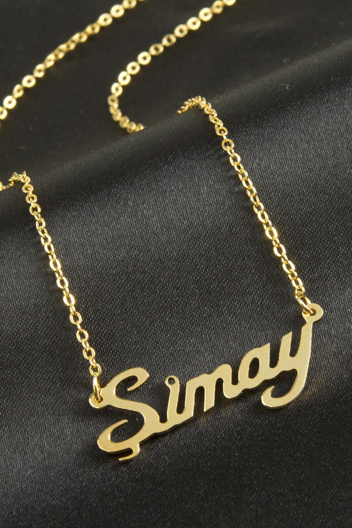 Şimay İsimli Kolye (Kişiye Özel)