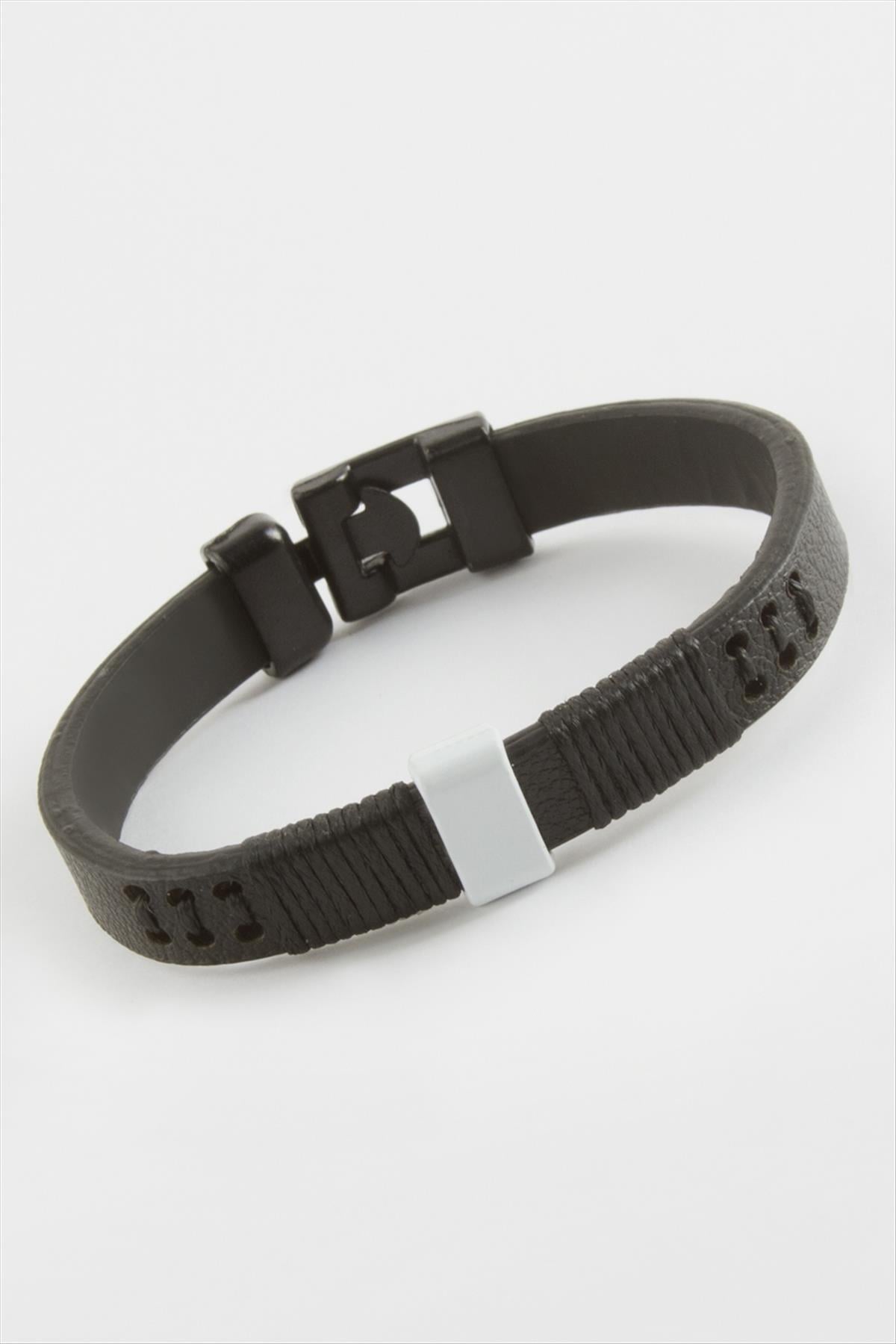 Taraftar Kaliteli Suni Deri Bileklik