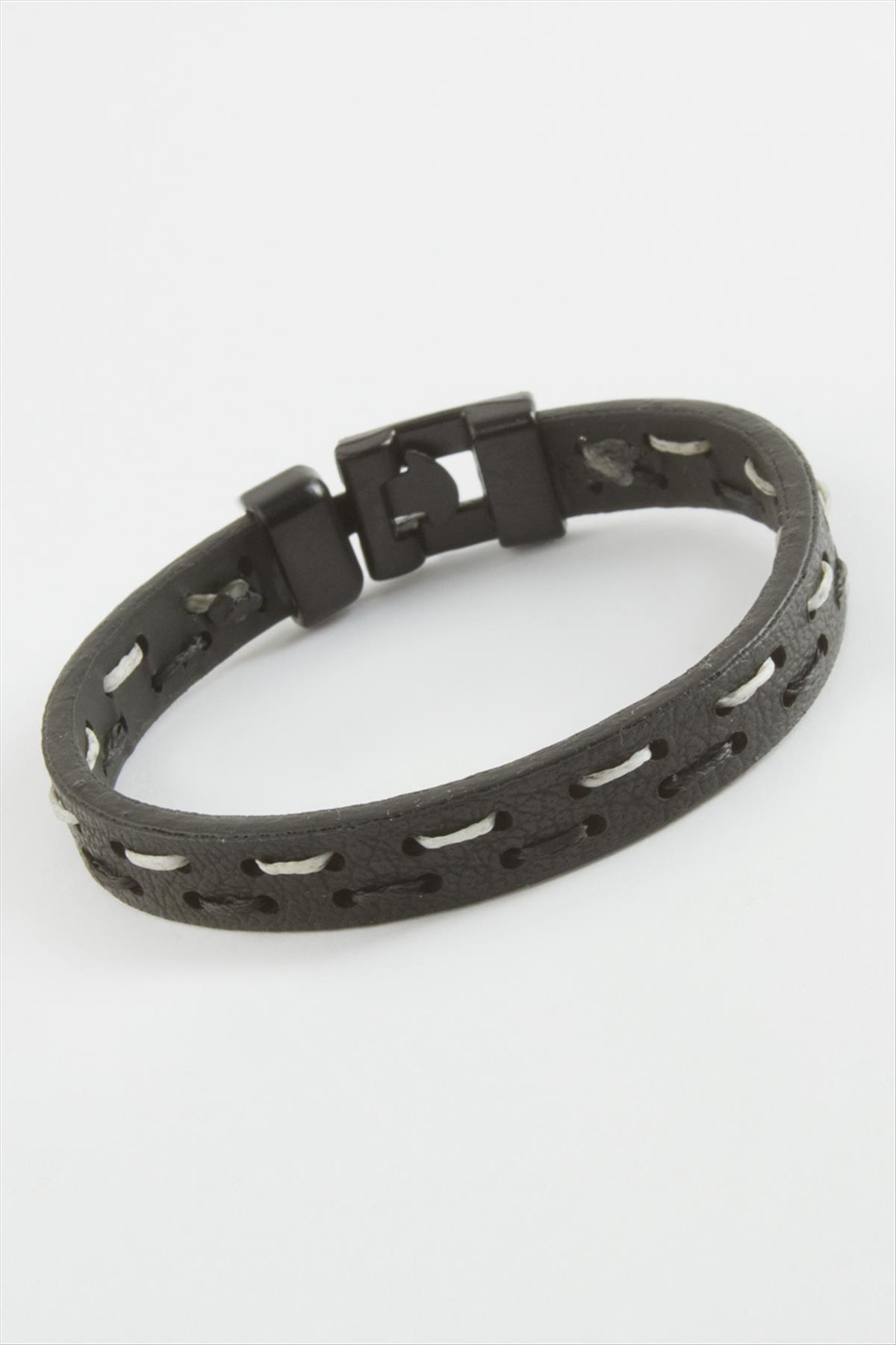 Taraftar Kaliteli Suni Deri Bileklik