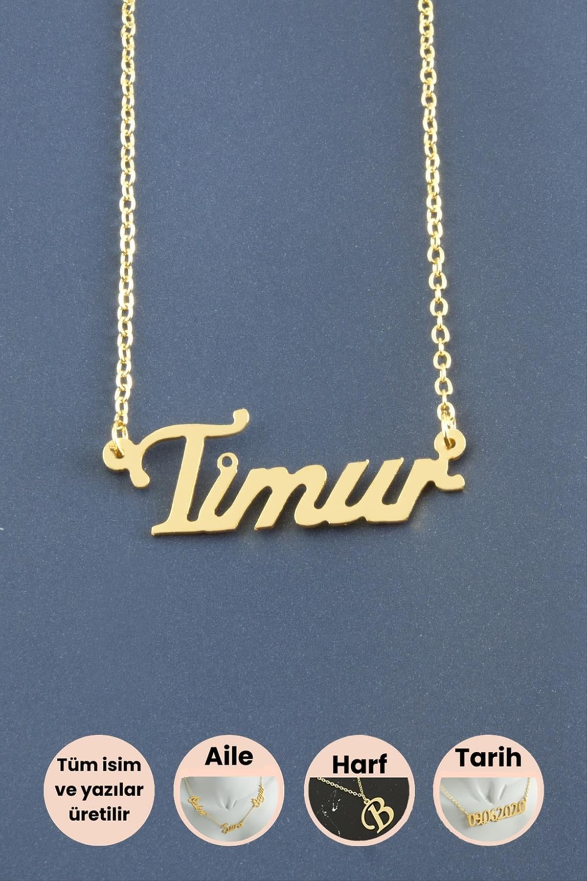 Timur İsimli Kolye