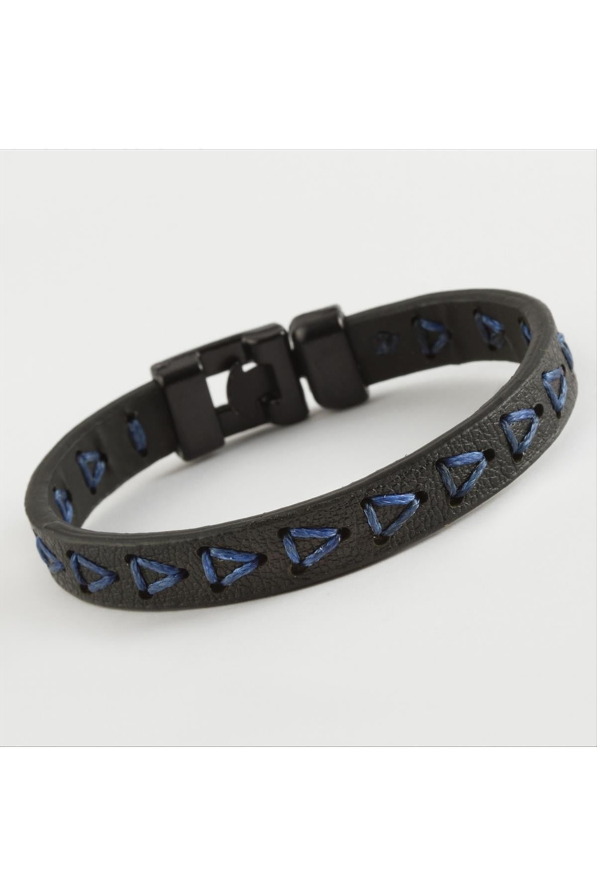 Üçgen Kaliteli Suni Deri Bileklik