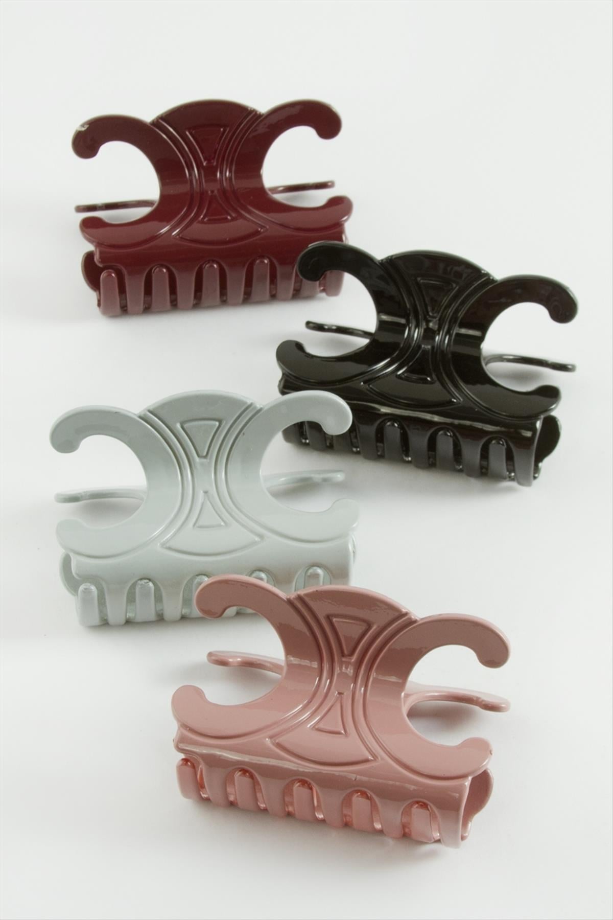 Üçgen Renkli Mandal Toka 7 cm