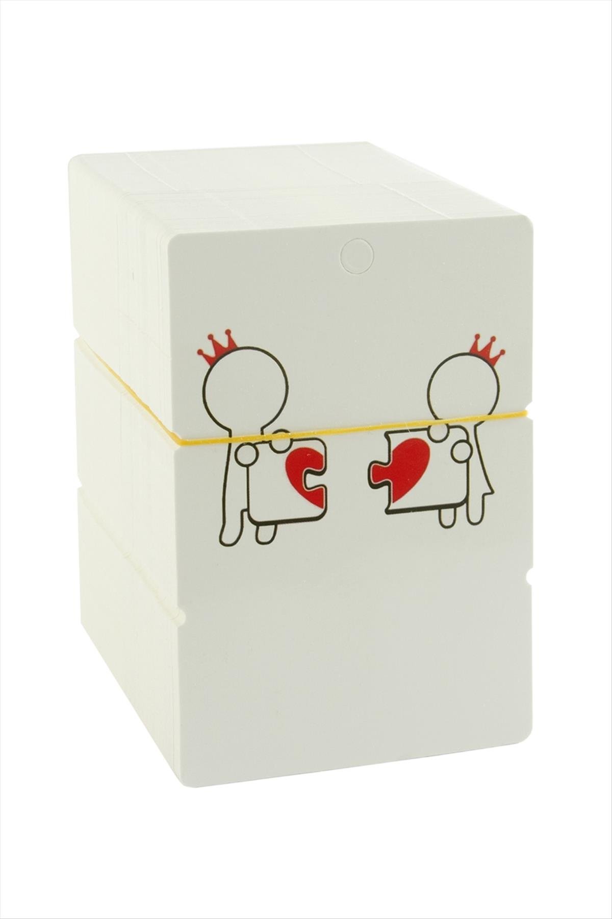 Yapboz Sevgili Bileklik Kartı 200 Adet