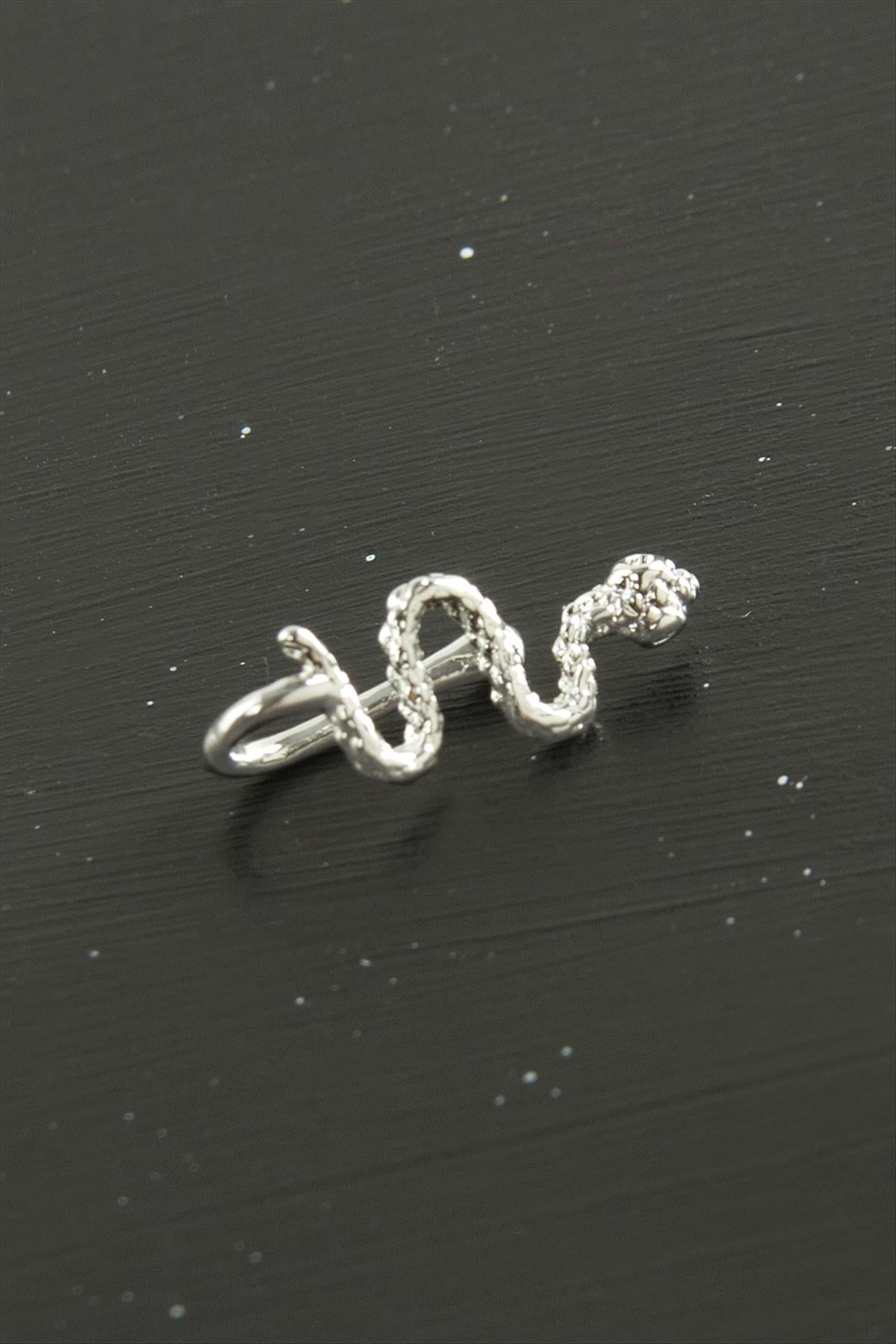 Yılan Tragus Piercing 1 Adet