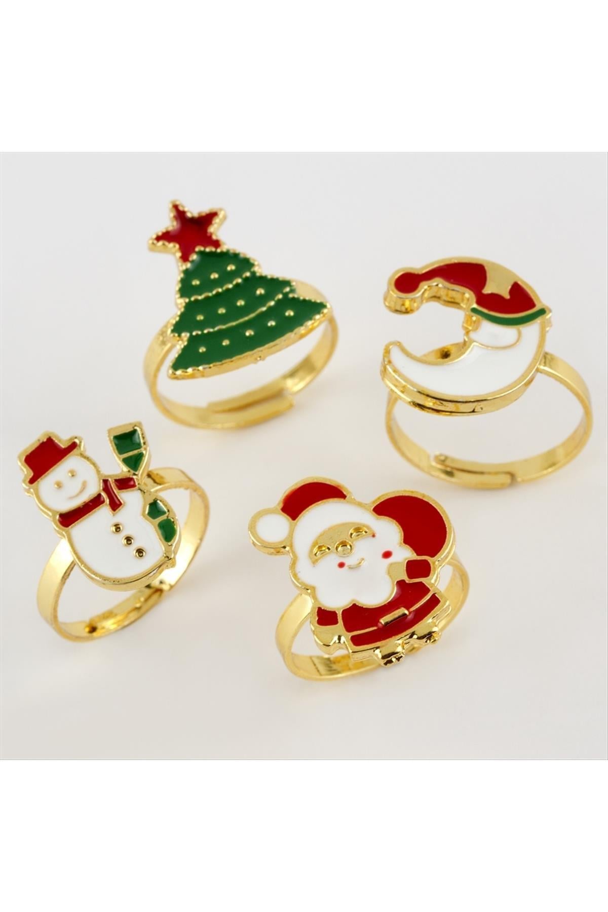 Yılbaşı Figürlü Eklem Yüzük