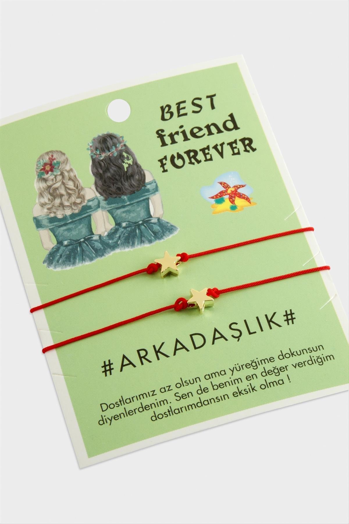 Yıldız Arkadaşlık İp Bileklik