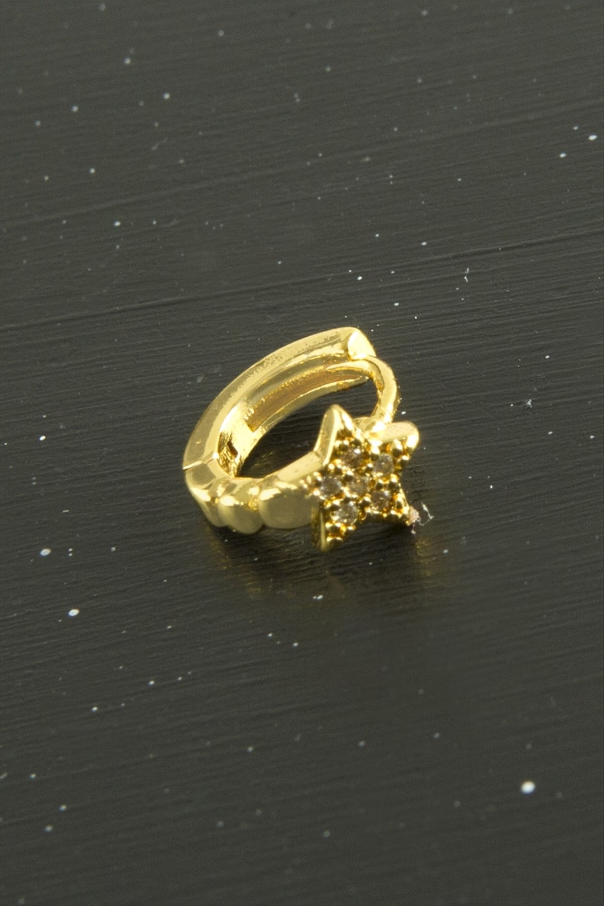 Yıldız Lüks Çelik Kulak Burun Piercing 1 Adet