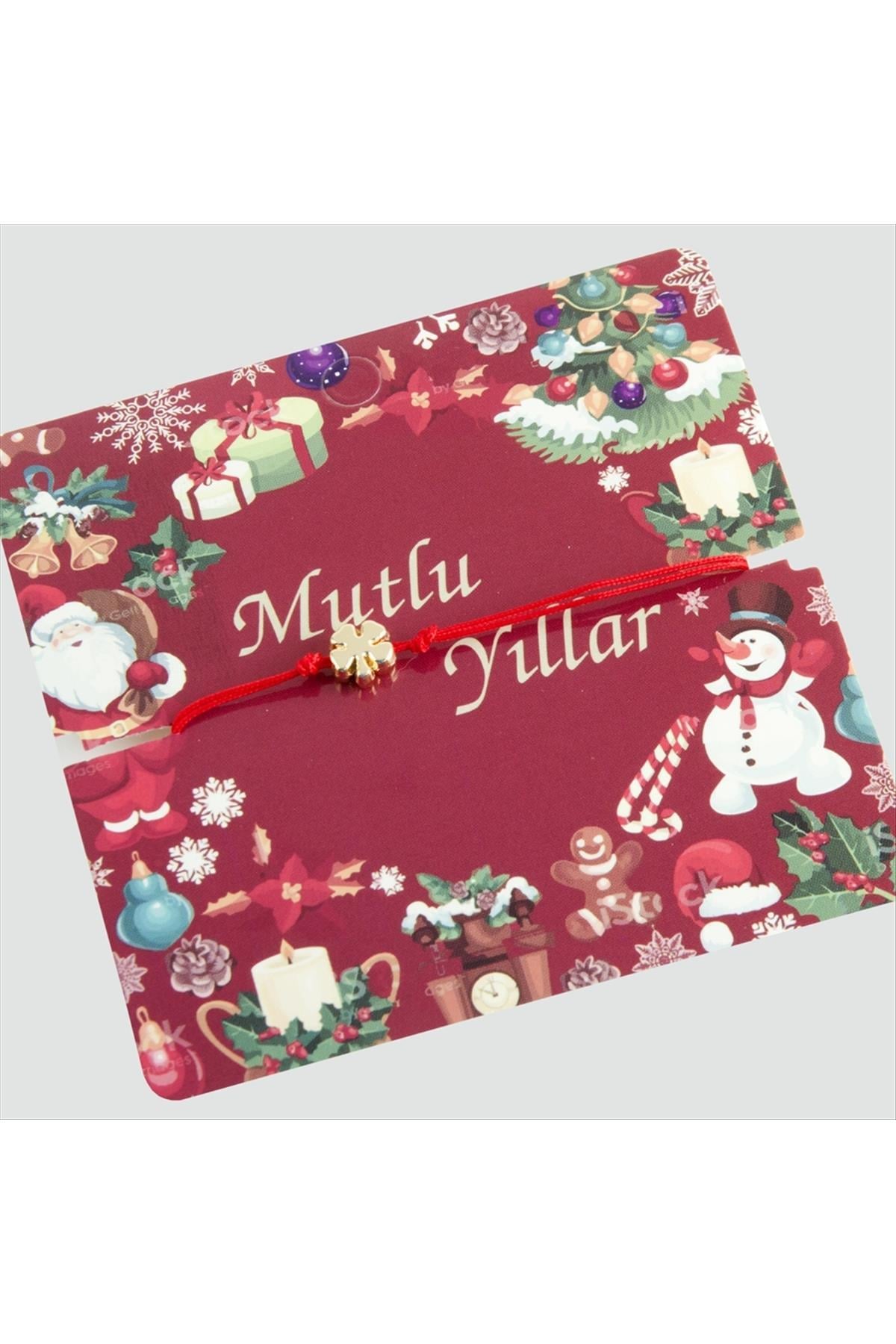 Yonca Mutlu Yıllar Yılbaşı Bilekliği
