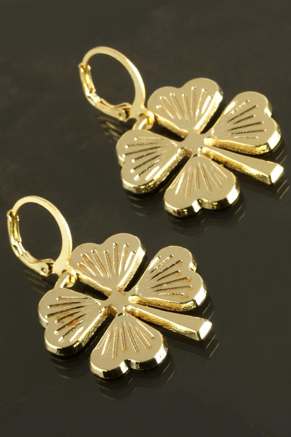 Yonca Trend Metal Küpe