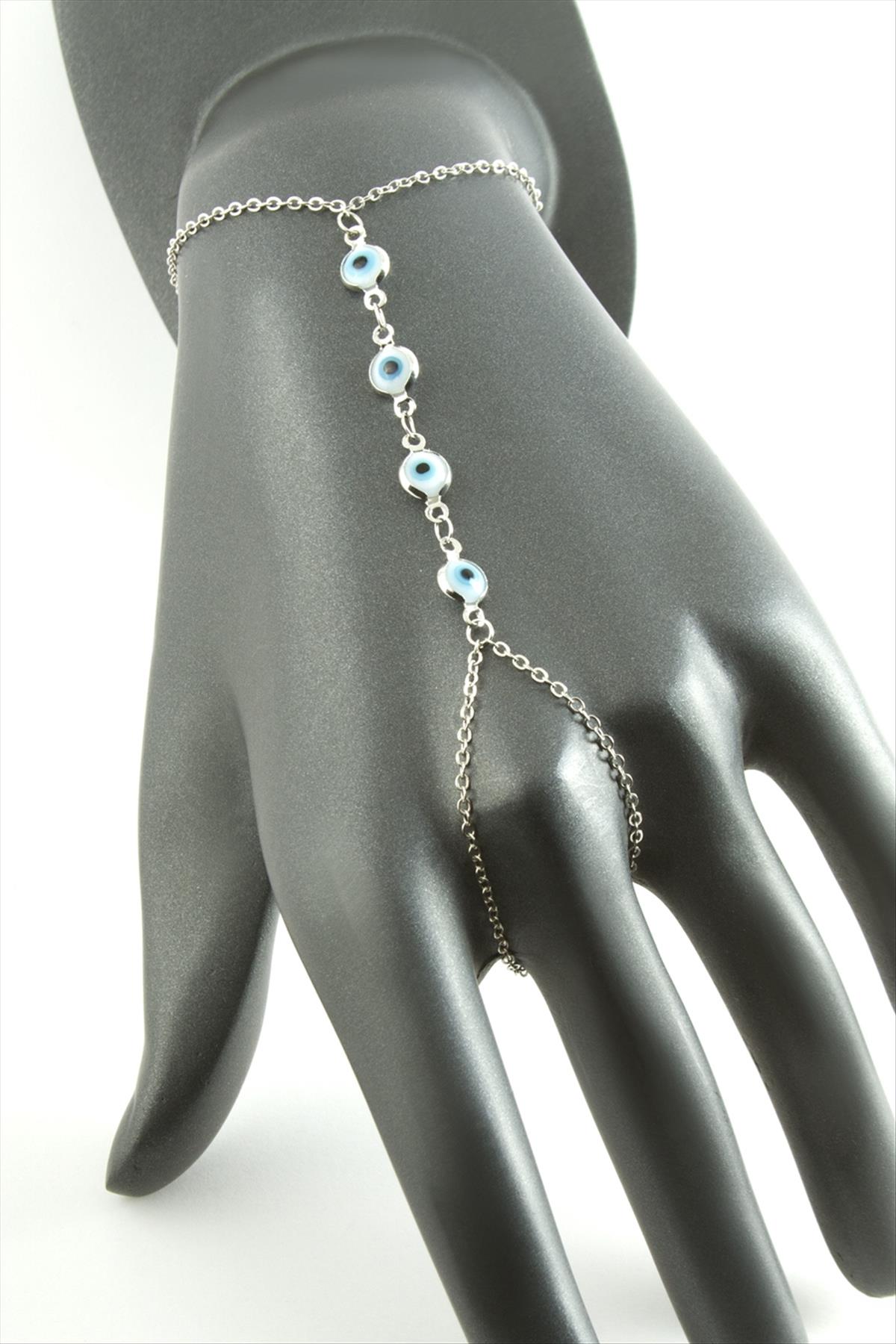 Yuvarlak Taşlı Çelik Şahmeran