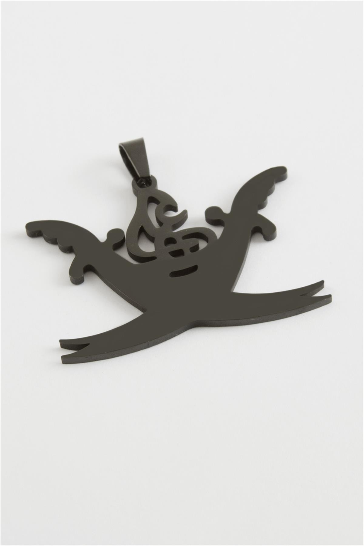 Zülfikar Çelik Kolye Ucu 4,5 cm