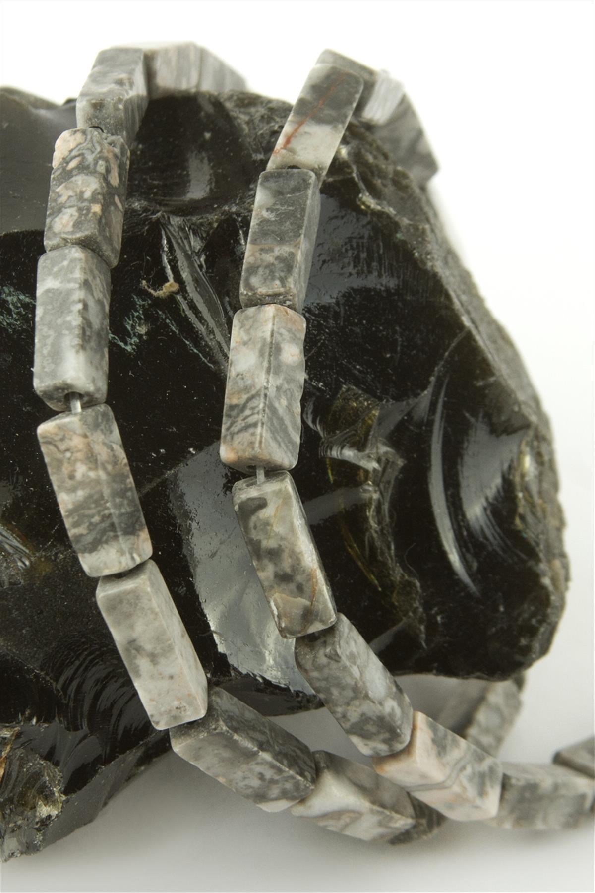 1,3 cm Dikdörtgen Boru Varisit Taşı
