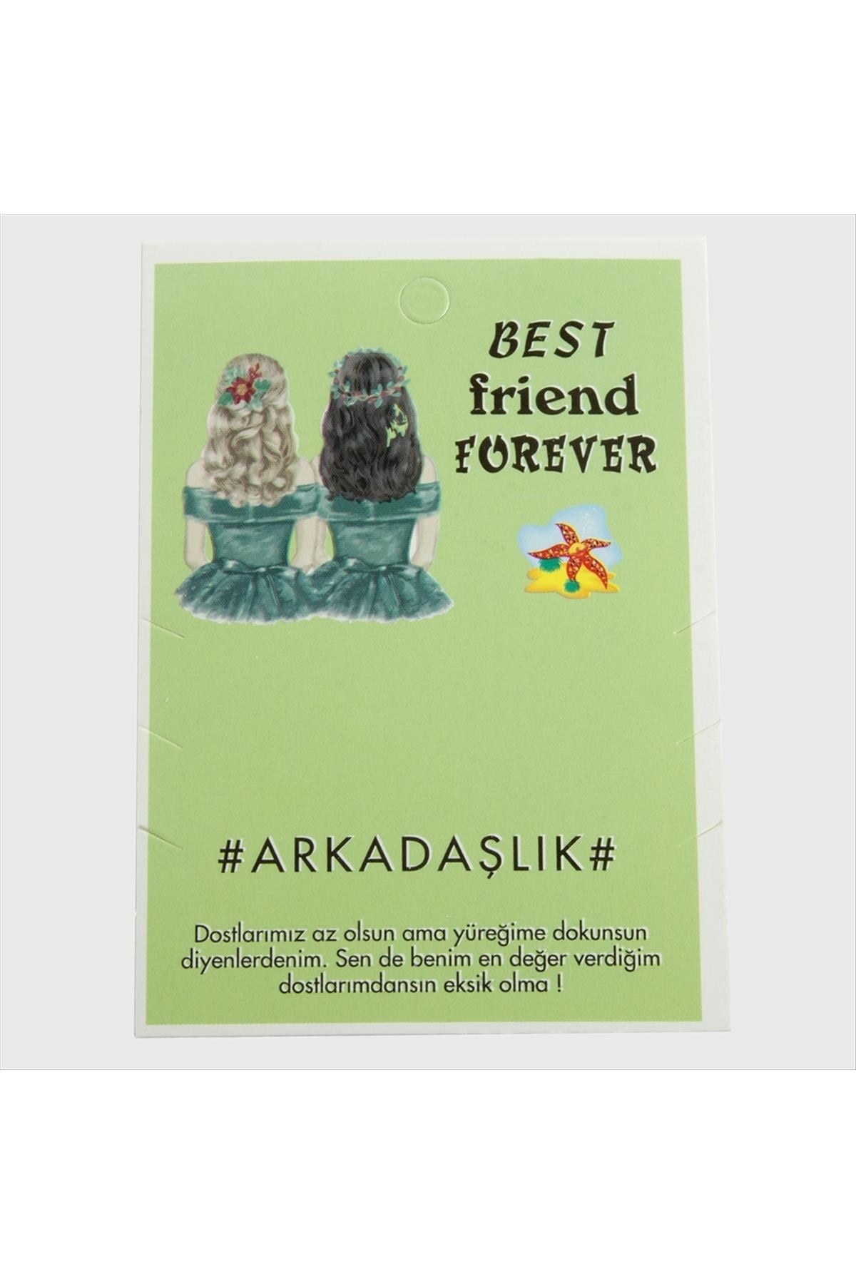 3'lü Arkadaşlık Bileklik Kartı
