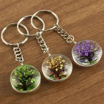 Ağaç Canlı Anahtarlık