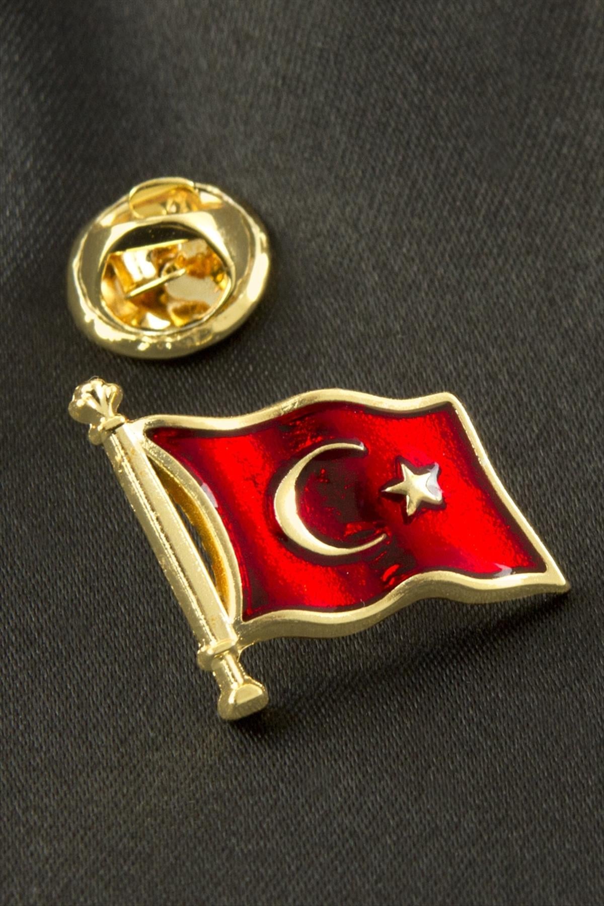 Ay Yıldız Yaka Rozet