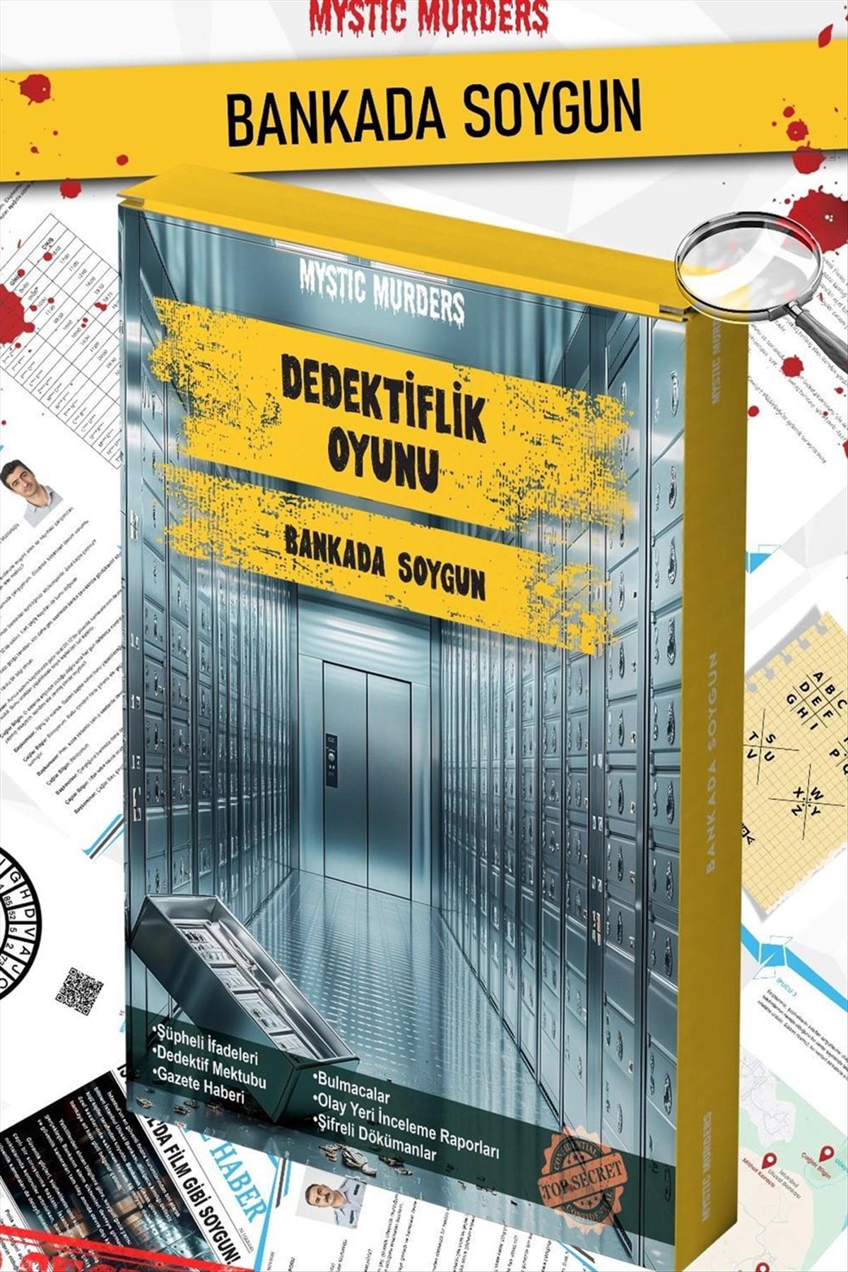 Bankada Soygun Dedektif Dava Çözme Oyunu