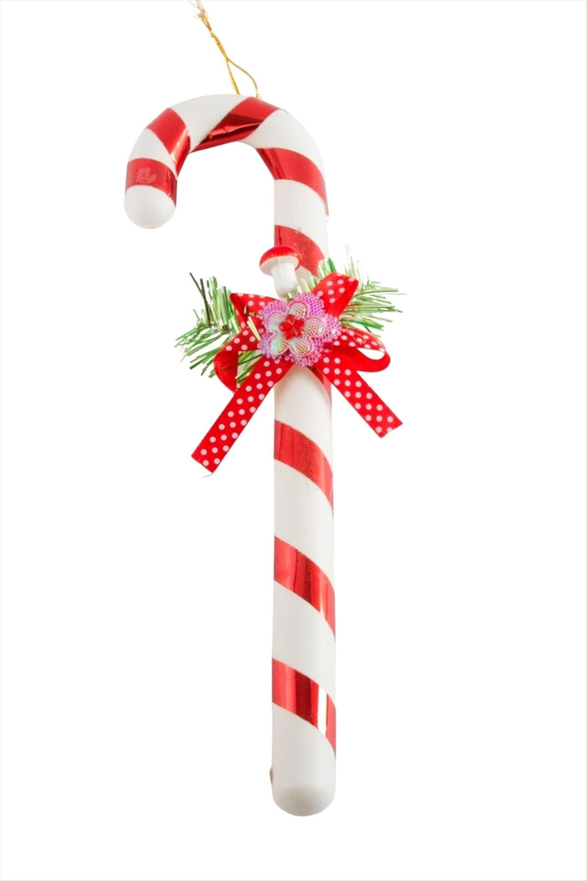 Baston Yılbaşı Ağaç Süsü 30 cm