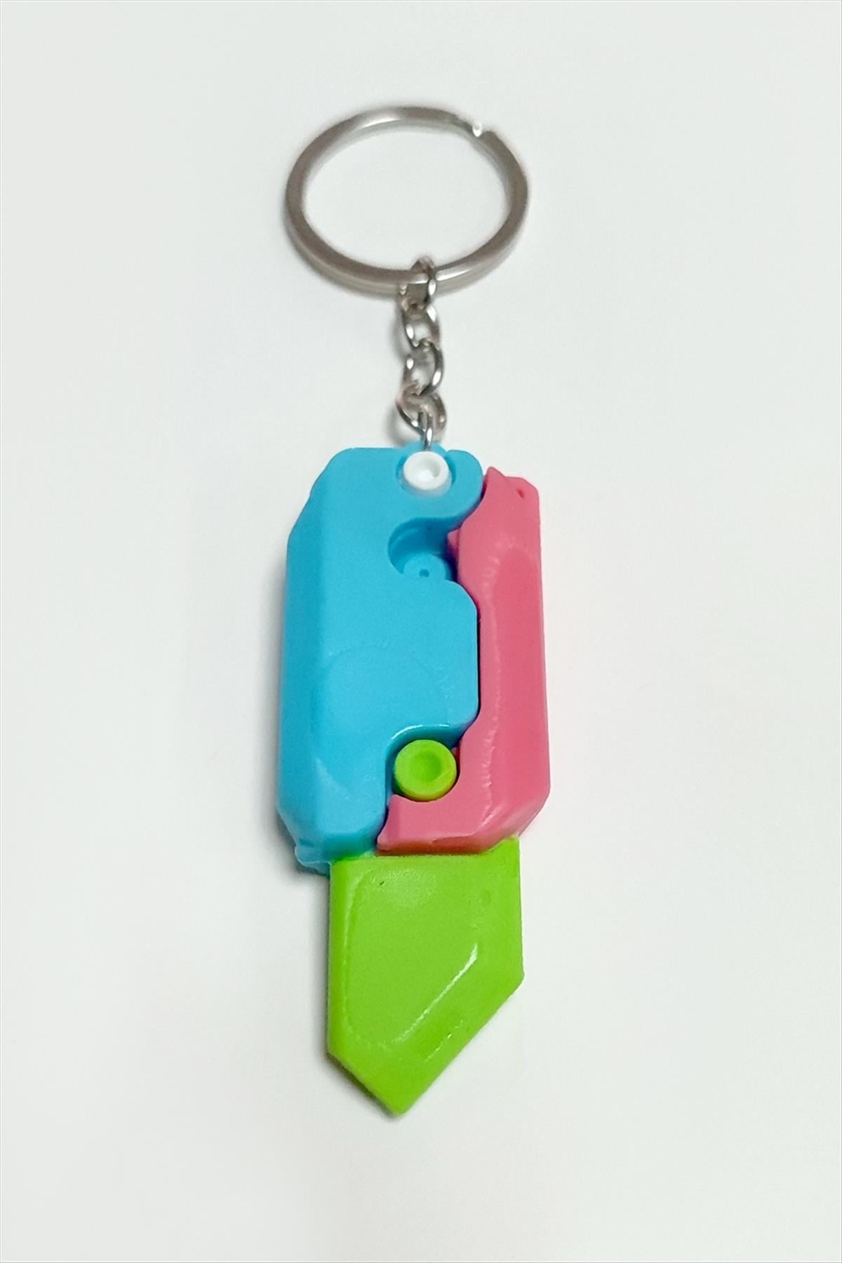 Bıçak Silikon Anahtarlık