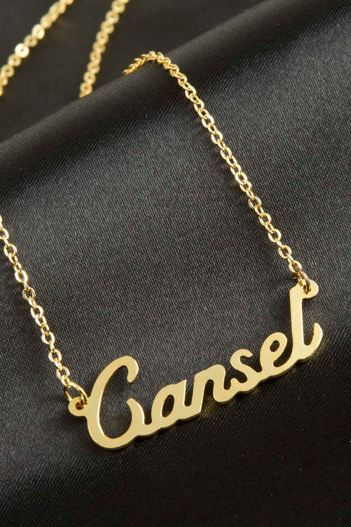 Cansel isimli kolye (Kişiye Özel)
