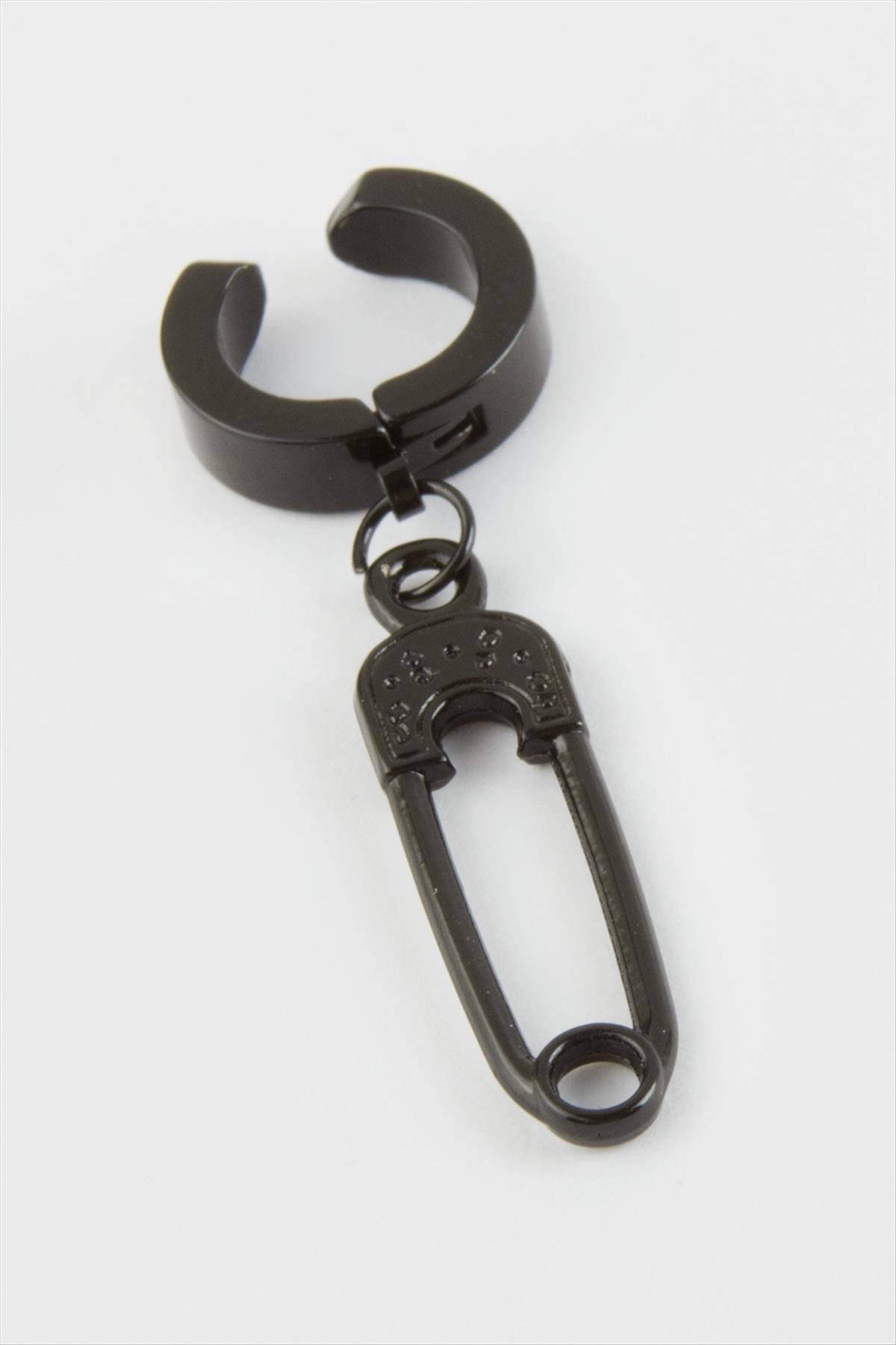 Çengel Erkek Çelik Küpe