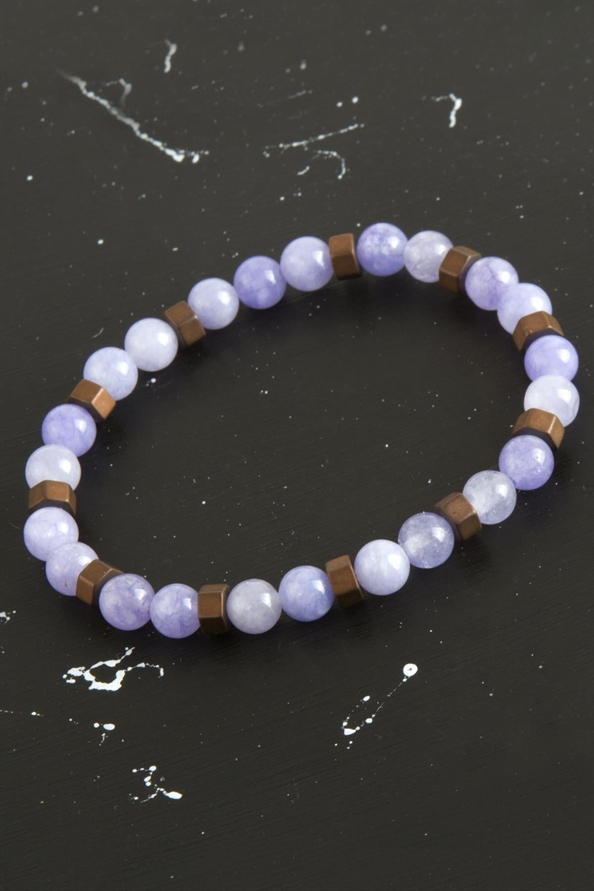 Ceyt & Hematit Doğaltaş Bileklik