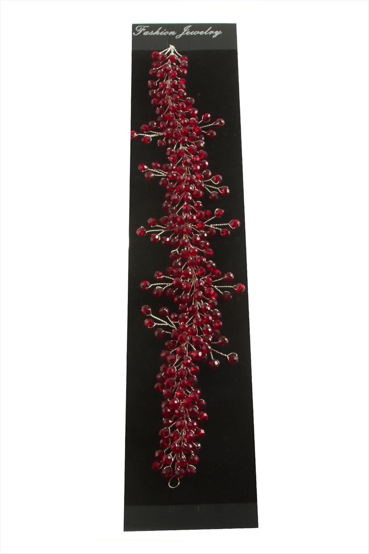 Çiçek Kristal Saç Aksesuarı