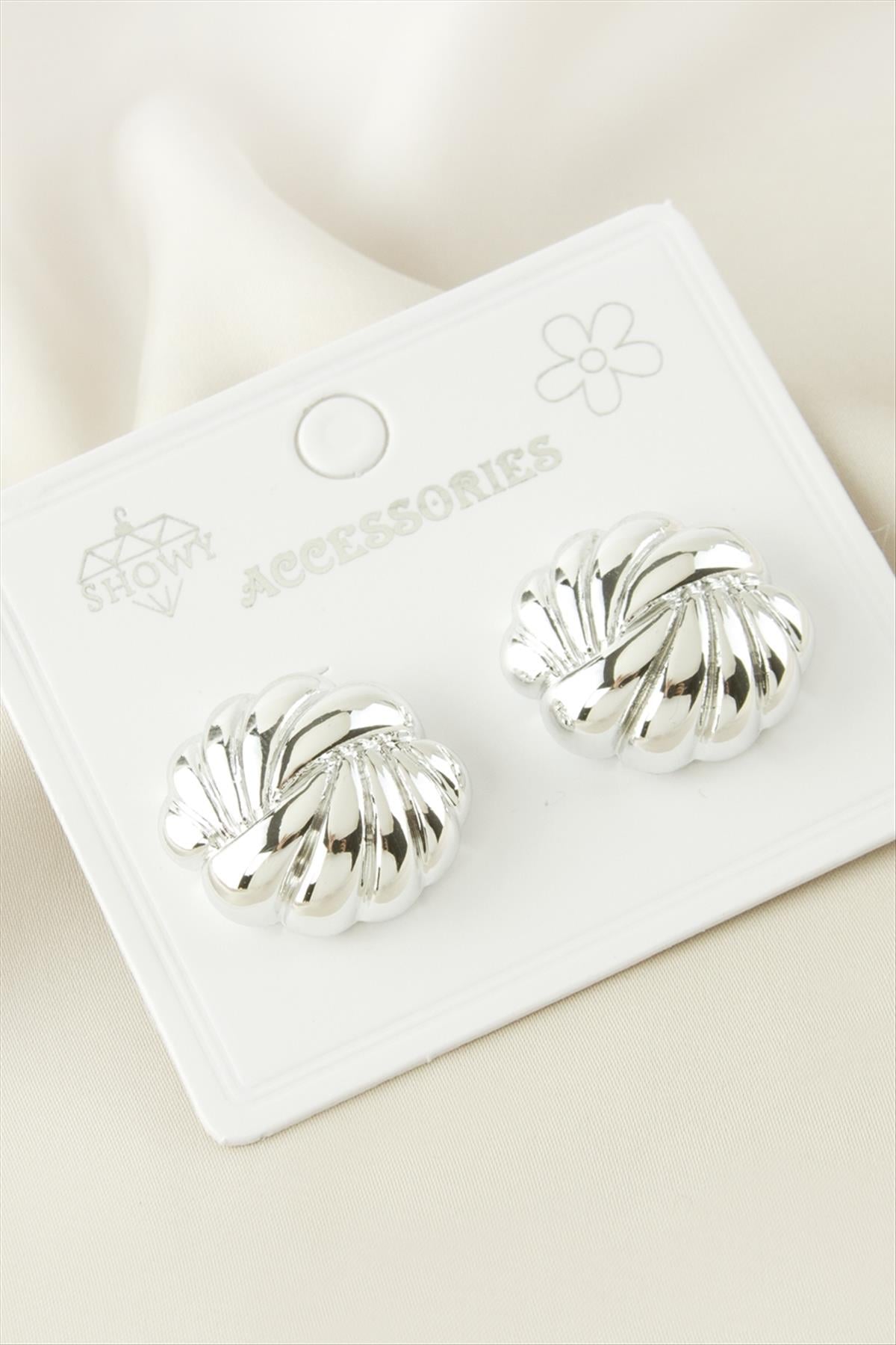 Çiçek Plastik Küpe