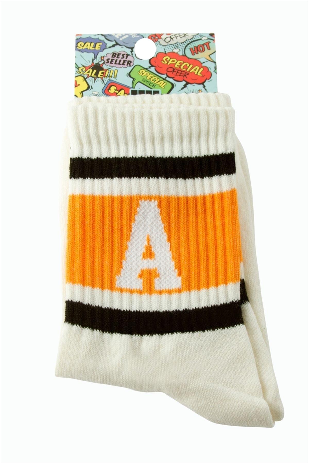 Çizgili Kolej Çorap 8*28