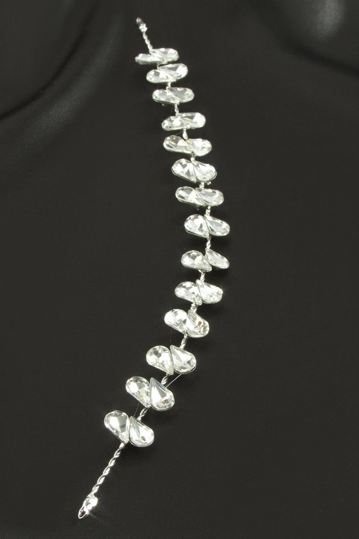 Damla Taşlı Saç Aksesuarı