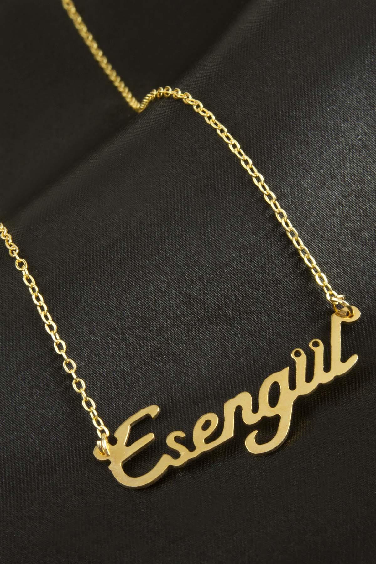 Esengül İsimli Kolye (Kişiye Özel)
