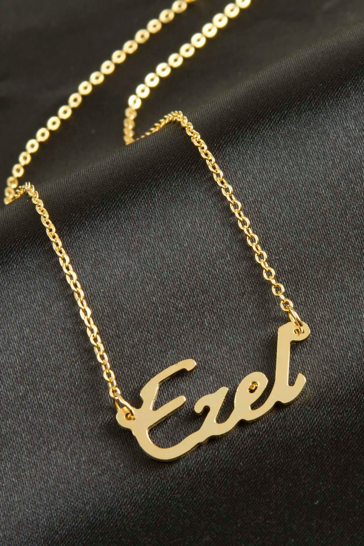 Ezel İsimli Kolye (Kişiye Özel)