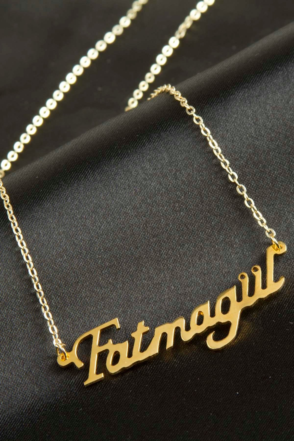 Fatmagül İsimli Kolye (Kişiye Özel)